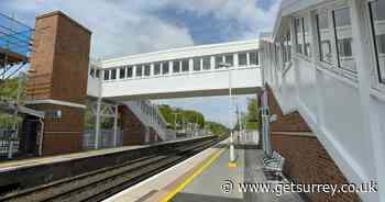 &pound;6.2 million upgrade of a Surrey railway station finishes with major change