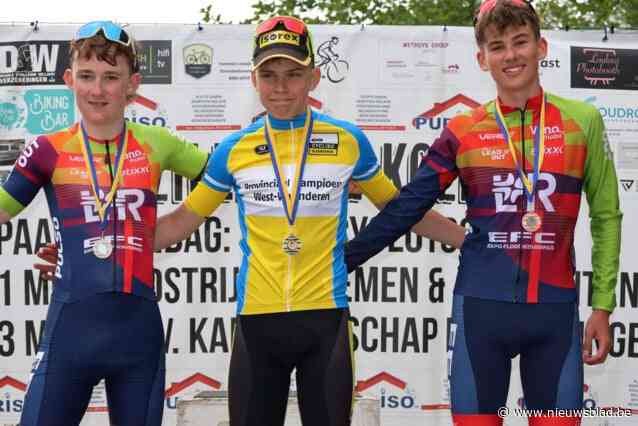 Favoriet Wannes Descan wint PK voor eerstejaarsnieuwelingen in Zillebeke: “Halfkoers had ik een dipje, maar ik kwam er weer door”