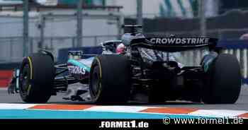 George Russell in Miami nur Mercedes' Nummer 2: "Klickt einfach nicht"