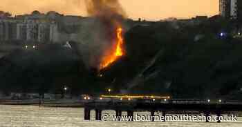 Cause of huge clifftop fire still unknown - updates