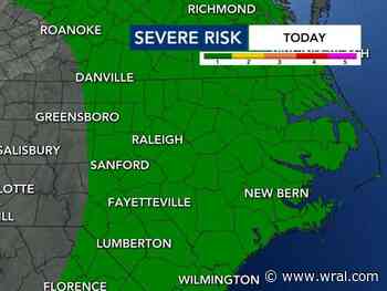 WRAL Weather Alert Day: Storms, rain on the radar Sunday