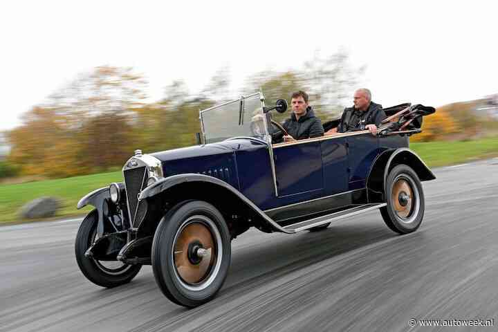 Dit is Jacob, de oudste Volvo, die nog steeds rolt... En dat is toch moeilijk!