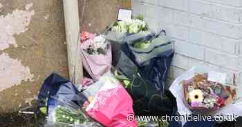 Heartbreaking tribute messages left for 'sensitive soul' Layton Carr at scene of fire death