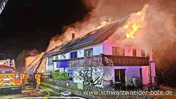 Nach Großbrand läuft Spendensammlung: Familie in Bad Wildbad steht vor Scherbenhaufen – “lasst uns jetzt helfen“