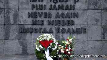 Befreiung vor 80 Jahren: Gedenken in Deutschlands erster KZ-Gedenkstätte in Dachau