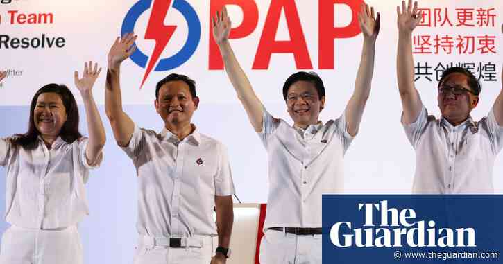 Singapore ruling party wins election in landslide