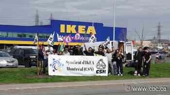 Montreal IKEA employees go on strike, call for higher pay raises
