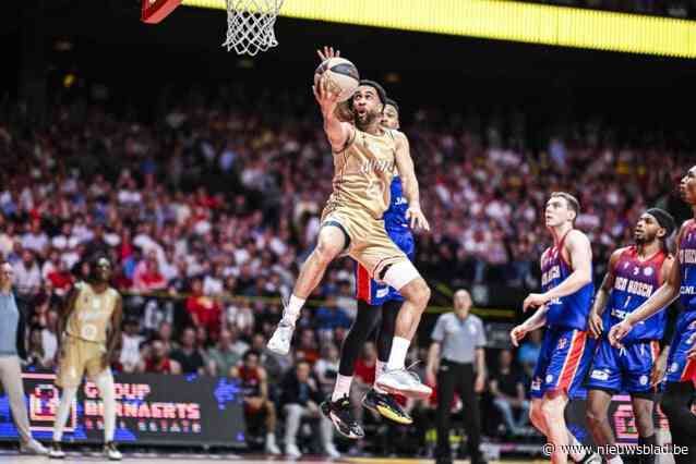 Giants kloppen Nederlandse kampioen Leiden, Kangoeroes onderuit bij Charleroi (maar titel blijft binnen handbereik)