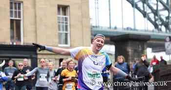 57 Pictures as runners take on the Newcastle Gateshead marathon