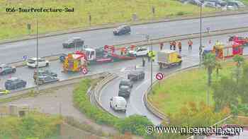 Trois blessés, des ralentissements: ce que l’on sait du véhicule qui a fait plusieurs tonneaux sur l’A8