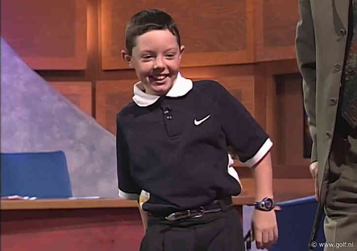 Meer dan 25 jaar later laat Rory McIlroy zich verleiden tot nieuwe wasmachine-challenge: 'Ik mag niet van jou verliezen'