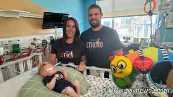Family of baby born with life-threatening birth defect stays ‘Beau Strong’