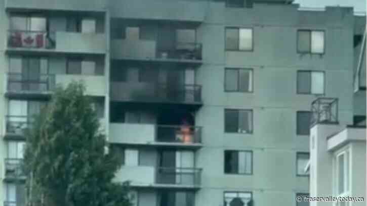 Chilliwack Fire quickly puts out 9th-floor blaze in downtown apartment
