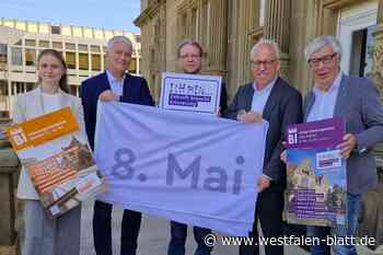 80 Aktionen nach 80 Jahren Ende des Zweiten Weltkriegs in Bielefeld