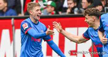 "Weltklasse Pass" und Störche-Wahnsinn: Holstein Kiel schlägt auch den FC Augsburg