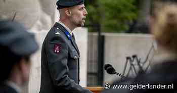 ‘Krijgsmachtboedhist’ tijdens Nationale Dodenherdenking op de Grebbeberg: ‘De wereld is onrustig’