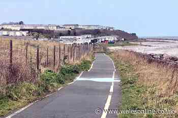 Cyclist impaled on bike in horror crash as emergency services race to scene