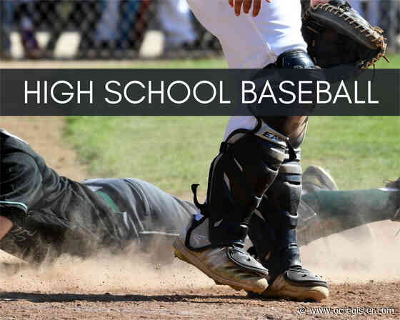 Orange County baseball stat leaders through May 3