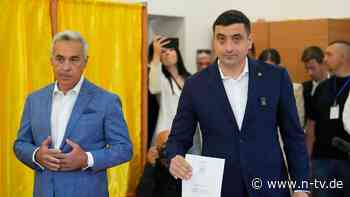 "Geschichte geschrieben": Rechtsextremer sieht sich bei Rumänien-Wahlen vorne