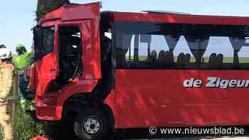 School Sint-Gerardus in Diepenbeek zorgt maandag voor begeleiding na zwaar ongeval met schoolbus