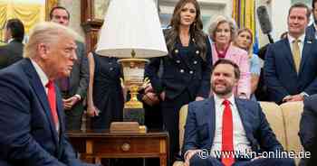 JD Vance oder Marco Rubio: Donald Trump nennt mögliche Nachfolger