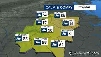 WRAL Weather Alert Day: Storms still likely late Sunday night, dry again by mid-week