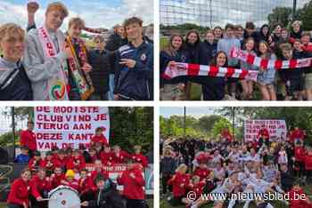 “Deze match leefde enorm in ons dorp, mooier kon niet”: zo beleefden supporters de knotsgekke burenclash tussen de ‘reus’ en de ‘dwerg’