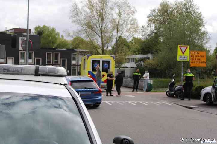 Scooterrijder gewond bij eenzijdig ongeval in Lewenborg