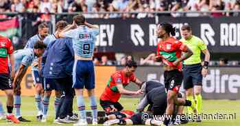 Proper heeft na harde botsing ‘pittige’ nacht gehad in het ziekenhuis