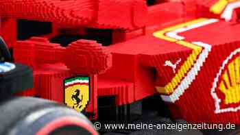 Bunte Show in Miami: Formel-1-Fahrer präsentieren sich in Lego-Boliden