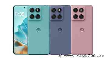 Motorola Edge 60s Launch Date Set for May 8; Design, Colourways Revealed
