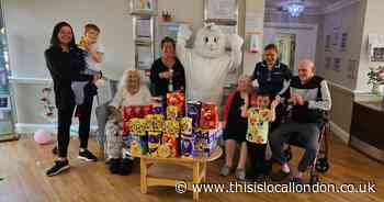 Easter eggs donated to every resident at care home in Harlow by Harvey Centre