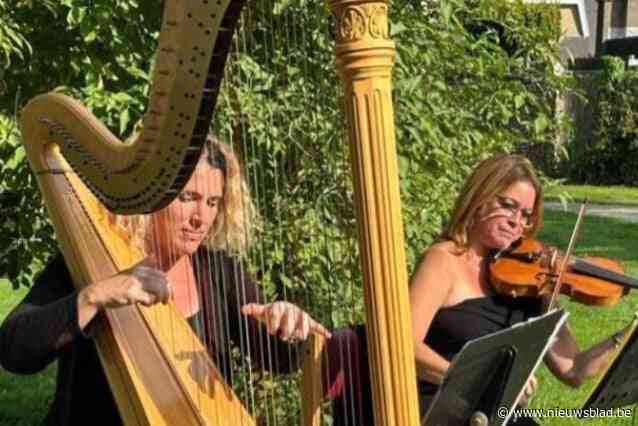 Saskia en Aurelie spelen ontbijtconcert voor Moederdag