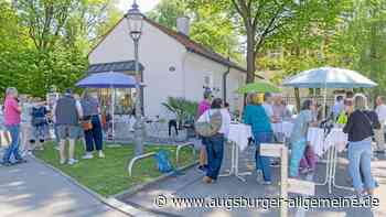 Das kleine Café Martini legt im Martinipark in Augsburg los