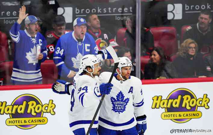 Leafs, Panthers open Round 2 of NHL playoffs tonight in Toronto