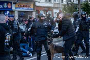 Brusselse politie pakt 63 personen op bij incidenten omtrent bekerfinale