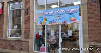 Pop-up shop offering free children's items to open in North Yorkshire town