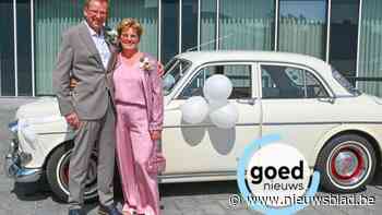 Pas getrouwd: Peter en Germy in Lommel