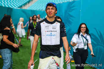 Albon kan zijn geluk niet op na vijfde plaats in Miami en spreekt van ‘uniek weekend’