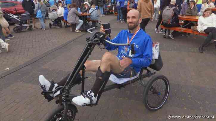 Peter is verlamd, maar fietst record: 'Ultiem gevoel van vrijheid'