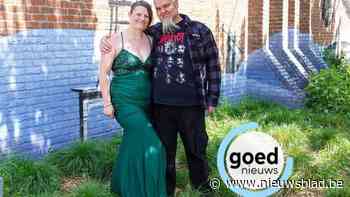 Pas getrouwd: Tania en Vital in Genk