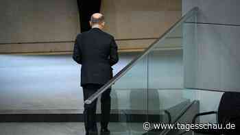 Kanzler Olaf Scholz: Beharrlich bis zum Schluss