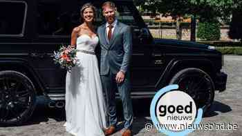 Pas getrouwd: Brechtel en Davy in Bree