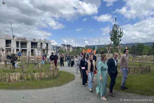Park Mondiale opent als groen hart van stadsproject 4 Fonteinen: “Cruciaal voor een stad met zoveel jonge gezinnen”