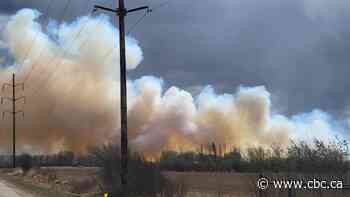 Fire danger high as wildfire southwest of Grande Prairie triggers evacuation orders