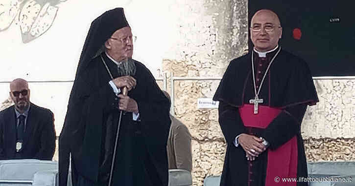 Ennesima bufala di De Luca davanti al patriarca di Costantinopoli: la Campania merita di meglio