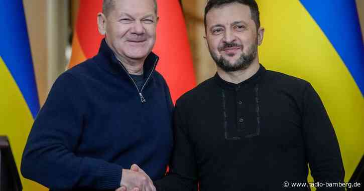 Scholz versichert Selenskyj «unverbrüchliche Solidarität»