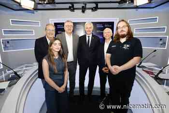 Laurent Wauquiez face aux lecteurs de Nice-Matin ce lundi à Nice