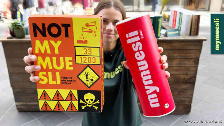 Erste Arbeit von Serviceplan NEO: Mit dieser toxischen Kampagne spuckt Mymuesli der Konkurrenz in die Suppe