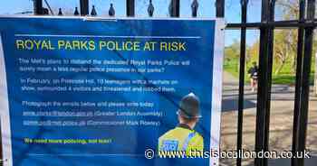 Fears of 'inevitable' rise in crime as police unit covering London's parks axed